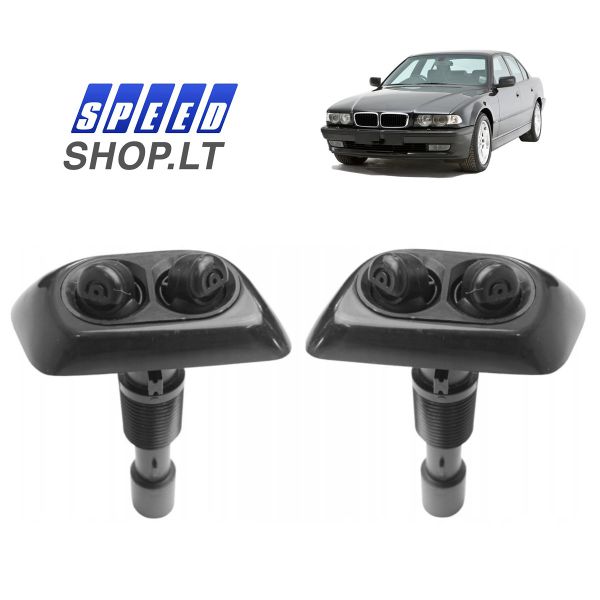 BMW 7 (E38) priekinių žibintų apiplovimo purkštukai